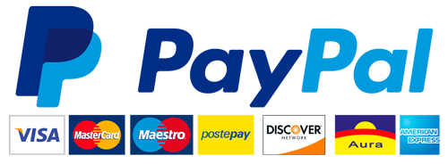 Paga con carta di credito e Paypal